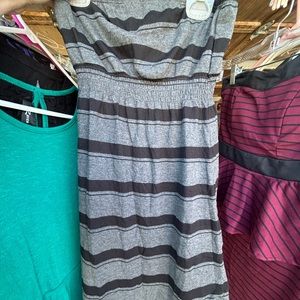 Mini dress black/grey